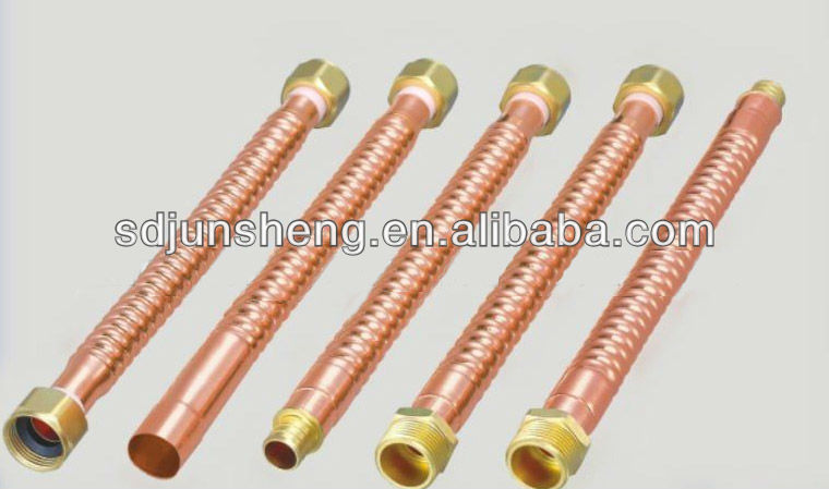 copper corrugation tube for refrigerator air conditioner part