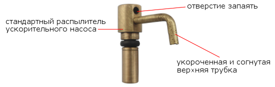 распылитель ун 2108 переделка