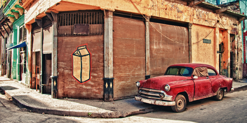 Classic Car Parked